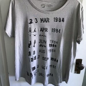 Out of Print Library Card Tee
